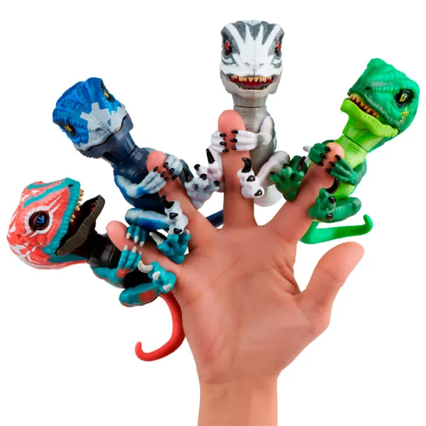 Интерактивная игрушка WowWee Fingerlings Dinosaurs T-Rex 5+/ Зелёный photo 5
