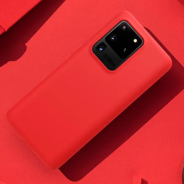 Husă pentru smartphone Samsung Galaxy S20 Ultra Nillkin/ Back/ TPU/ Red photo 4 Husă pentru smartphone Samsung Galaxy S20 Ultra Nillkin/ Back/ TPU/ Red photo 4