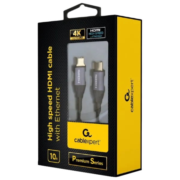 Кабель видео Cablexpert HDMI + HDMI 3 м/ Черный photo 3