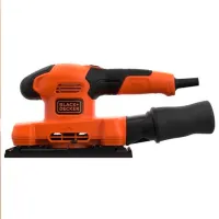Шлифовальная машина Black&Decker BEW220 Вибрационная/ Оранжевый photo 2