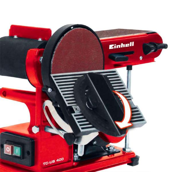 Шлифовальная машина Einhell TC-US 400 Ленточная/ Красный photo 3 Шлифовальная машина Einhell TC-US 400 Ленточная/ Красный photo 3