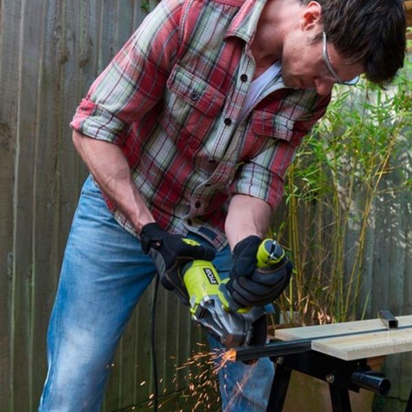 Шлифовальная машина Ryobi RAG1010-125SF Угловая/ 1010 Вт photo 6