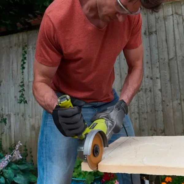 Шлифовальная машина Ryobi RAG1010-125SF Угловая/ 1010 Вт photo 7