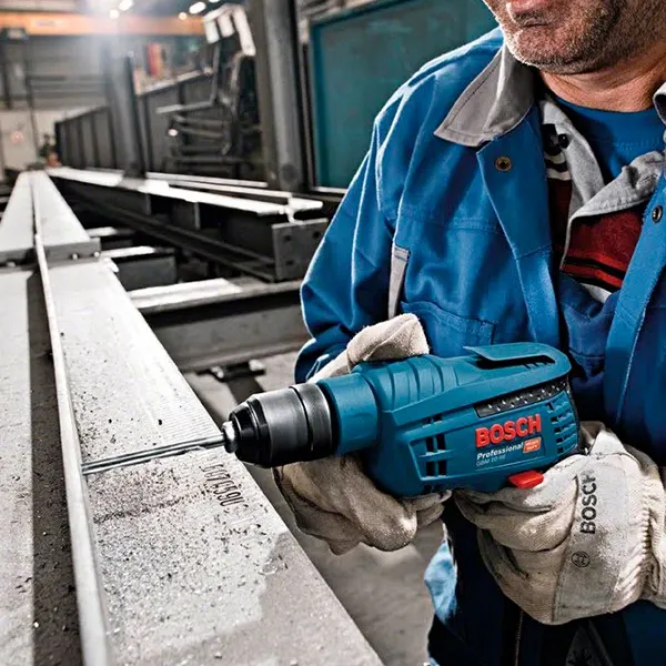 Mașină de găurit Bosch GBM 10-2 RE (0601168568) 500 W / 1150 rot/min photo 7