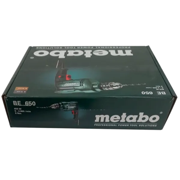 Дрель Metabo BE 650 Box (600360930) 650 Вт/ 2800 об/ мин photo 7