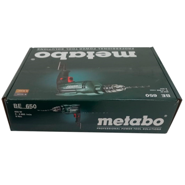 Дрель Metabo BE 650 Box (600360930) 650 Вт/ 2800 об/ мин photo 7