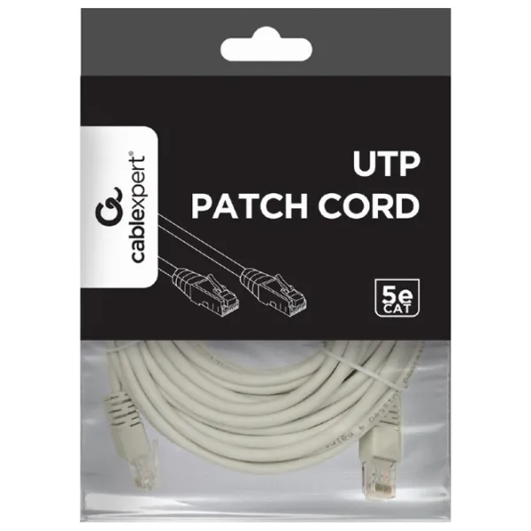 Cablu de date Cablexpert RJ-45 + RJ-45 10 m/ Gray photo 4