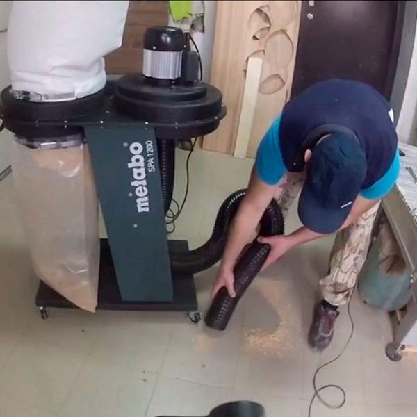 Промышленный пылесос Metabo SPA 1200 (601205000) Сухая/ 550 Вт photo 5