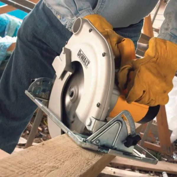 Дисковая пила Dewalt D23700 235 мм/ Желтый photo 6