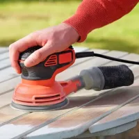 Шлифовальная машина Black&Decker KA199 (23908) Вибрационная/ 240 Вт/ Оранжевый photo 5