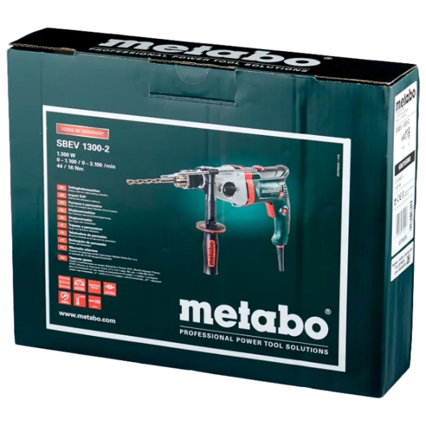 Дрель Metabo SBEV 1300-2 Box (600785000) 1300 Вт / 3100 об/мин photo 7