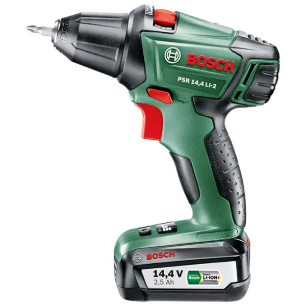 Дрель-шуруповерт Bosch PSR 14.4V Li-2 390 об/мин photo 2