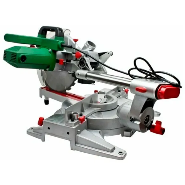 Fierăstrău pentru tăieri înclinate Proton ПДТ-254/ П 254 mm/ Green photo 2