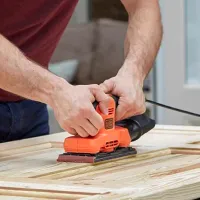 Шлифовальная машина Black&Decker BEW200 Вибрационная/ Оранжевый photo 6