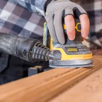 Шлифовальная машина Stanley FatMax FMCW220D1 Эксцентриковая/ Желтый photo 4