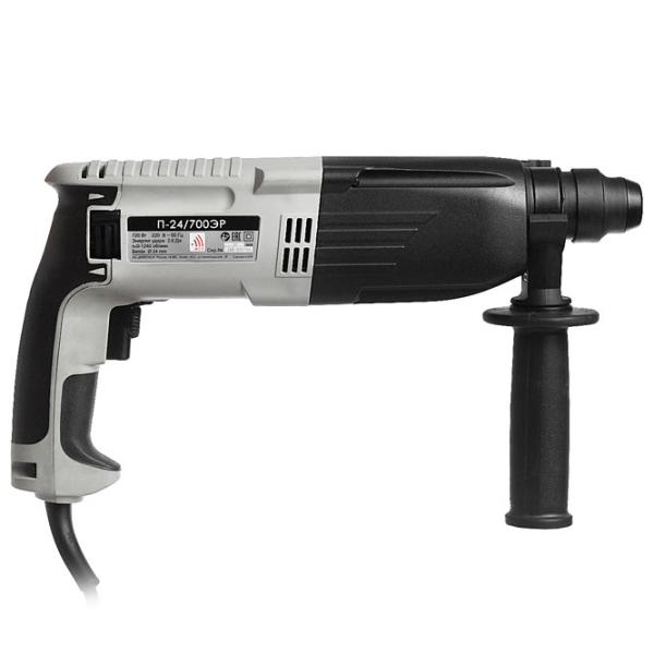 Ciocan rotopercutor Interskol П-24/ 650ЭР 650 W/ Gray photo 2