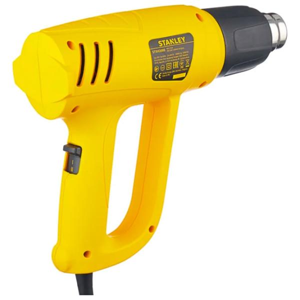 Строительный фен Stanley STXH2000 2000 Вт / Желтый photo 2 Строительный фен Stanley STXH2000 2000 Вт / Желтый photo 2