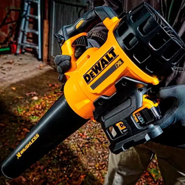 Suflantă de frunze Dewalt DCM562PB cu acumulator/ Yellow photo 5