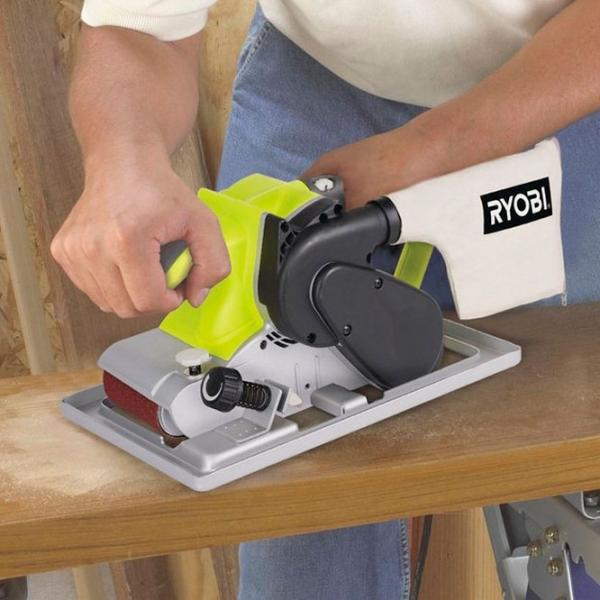 Șlefuitor Ryobi EBS1310VFHG Cu bandă/ 1350 W/ Green photo 8 Șlefuitor Ryobi EBS1310VFHG Cu bandă/ 1350 W/ Green photo 8