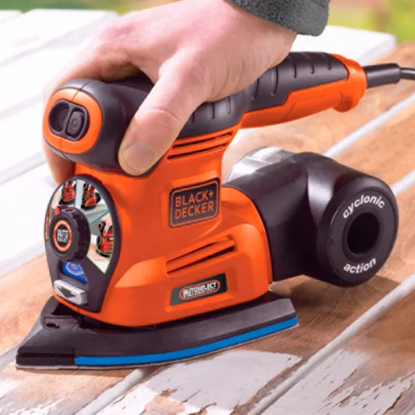 Șlefuitor Black&Decker KA280K Cu excentric/ Orange photo 6