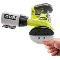 Шлифовальная машина Ryobi R18ROS-0 Эксцентриковая/ Зелёный photo 3