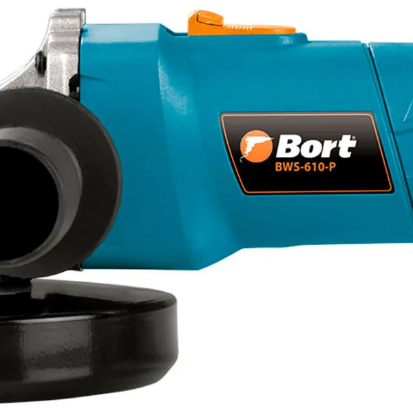 Шлифовальная машина Bort BWS-610-P Угловая/ 600 Вт/ Синий photo 7