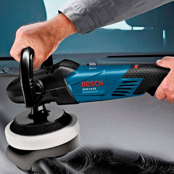 Полировальная машина Bosch GPO 14 CE Синий photo 7