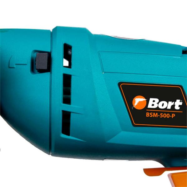 Mașină de găurit Bort BSM-500P 500 W/ 3000 rot/ min photo 3
