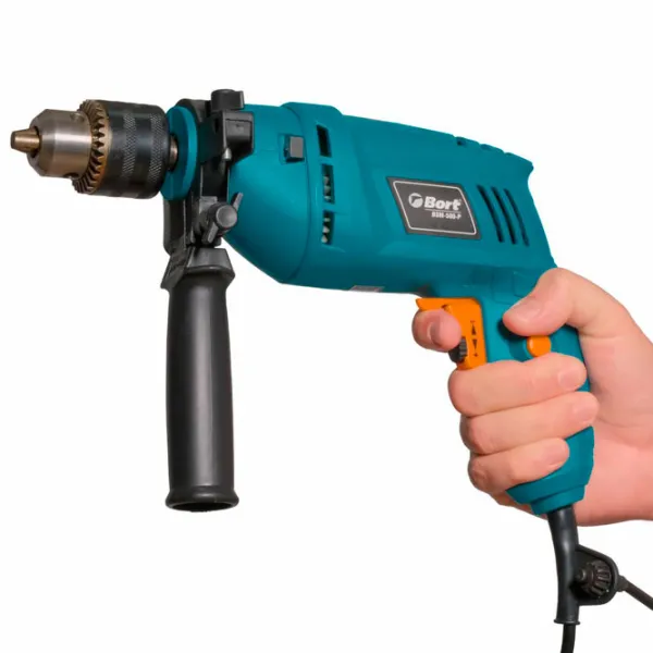 Mașină de găurit Bort BSM-500P 500 W/ 3000 rot/ min photo 5