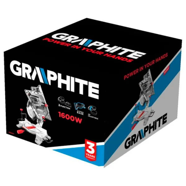 Торцовочная пила Graphite 59G801 254 мм photo 6