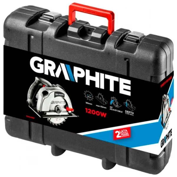 Дисковая пила Graphite 58G488  photo 3