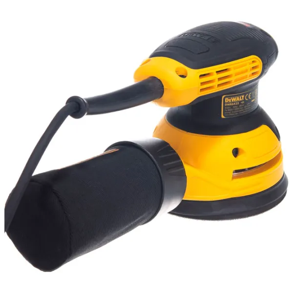 Șlefuitor Dewalt DWE6423 Cu vibrații/ Yellow photo 3 Șlefuitor Dewalt DWE6423 Cu vibrații/ Yellow photo 3