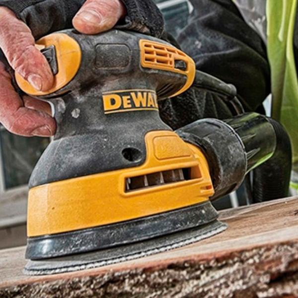 Șlefuitor Dewalt DWE6423 Cu vibrații/ Yellow photo 8 Șlefuitor Dewalt DWE6423 Cu vibrații/ Yellow photo 8