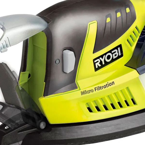 Șlefuitor Ryobi EMS170 Cu vibrații/ 170 W/ Green photo 4