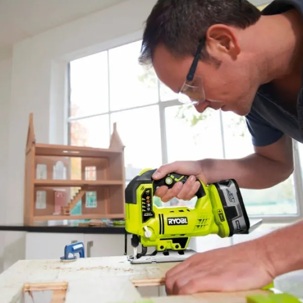 Fierăstrău pentru decupat Ryobi R18JS-0 25 mm/ Green photo 7