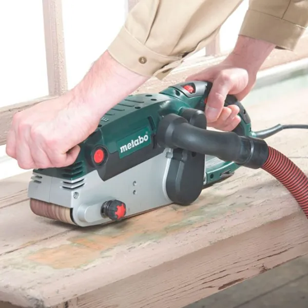 Шлифовальная машина Metabo BAE 75 (600375000) Ленточная/ 1010 Вт/ Зелёный photo 10