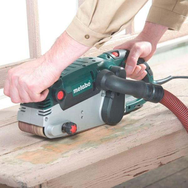 Шлифовальная машина Metabo BAE 75 (600375000) Ленточная/ 1010 Вт/ Зелёный photo 10