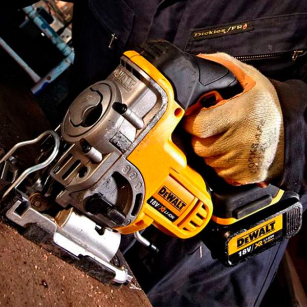 Электролобзик Dewalt DCS331N 26 мм/ Желтый photo 5
