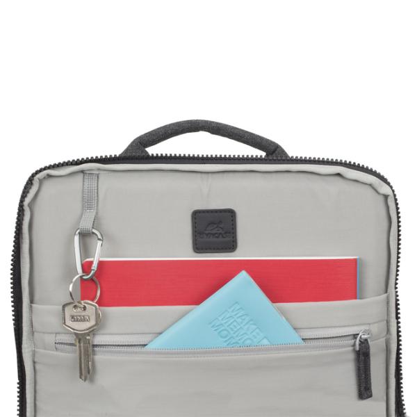 Rucsac RivaCase 8861 15.6"/ Gray Black/ 17 l photo 5