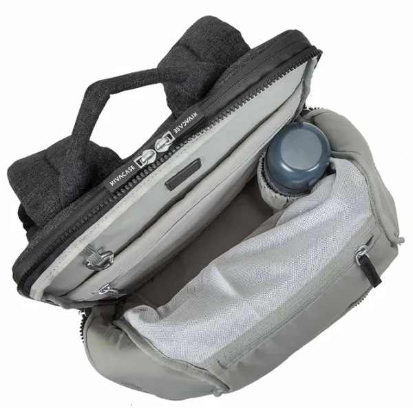 Rucsac RivaCase 8861 15.6"/ Gray Black/ 17 l photo 7