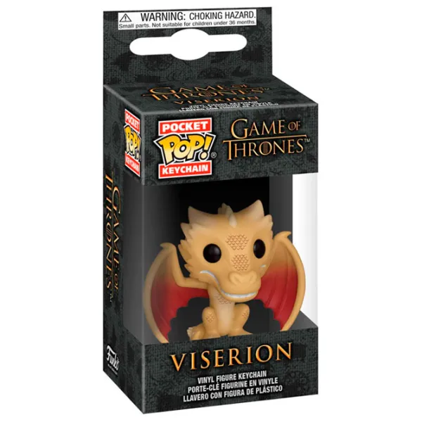 Брелок Funko Pocket Pop Keychain Viserion 37654 3+/ Разноцветный photo 2