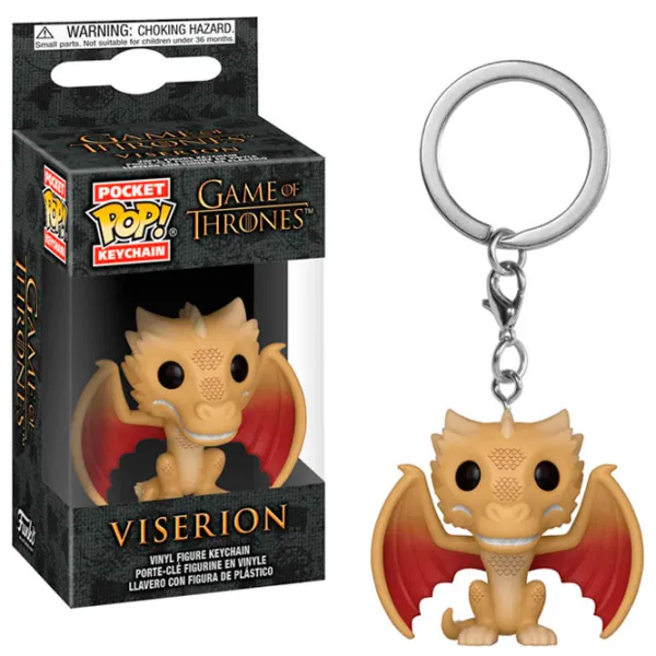 Брелок Funko Pocket Pop Keychain Viserion 37654 3+/ Разноцветный photo 3