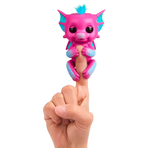 Jucărie WowWee Fingerlings Glitter Dragon 5+/ Blue Pink photo 2