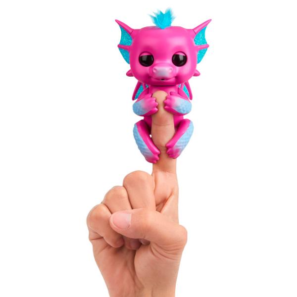 Jucărie WowWee Fingerlings Glitter Dragon 5+/ Blue Pink photo 2