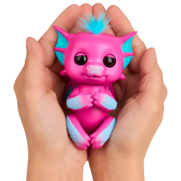 Jucărie WowWee Fingerlings Glitter Dragon 5+/ Blue Pink photo 3