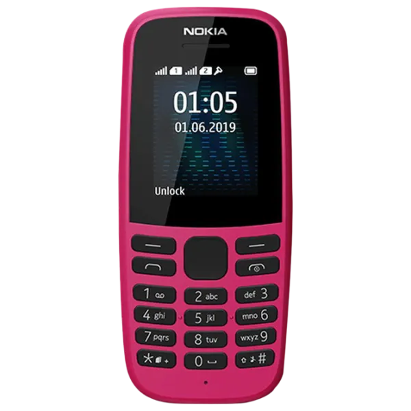Nokia 105 ds (2019) Розовый / Dual SIM photo 2
