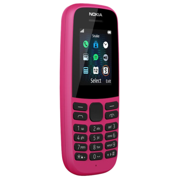 Nokia 105 ds (2019) Розовый / Dual SIM photo 3