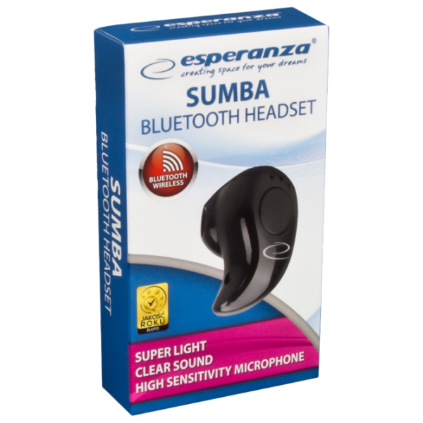 Bluetooth-гарнитура Esperanza EH185 Черный Беспроводные/ Персональный photo 4