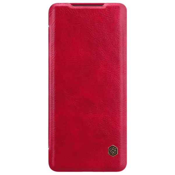 Husă pentru smartphone Samsung Galaxy S20+ Nillkin/ Flip Cover/ PC, Piele/ Red photo 2 Husă pentru smartphone Samsung Galaxy S20+ Nillkin/ Flip Cover/ PC, Piele/ Red photo 2