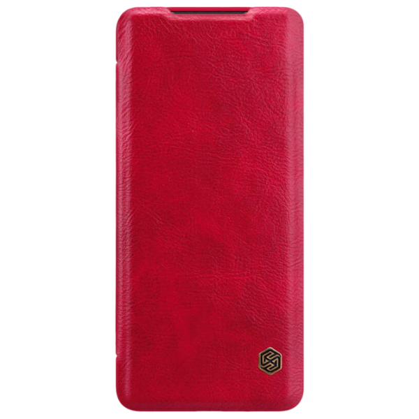 Husă pentru smartphone Samsung Galaxy S20+ Nillkin/ Flip Cover/ PC, Piele/ Red photo 2 Husă pentru smartphone Samsung Galaxy S20+ Nillkin/ Flip Cover/ PC, Piele/ Red photo 2
